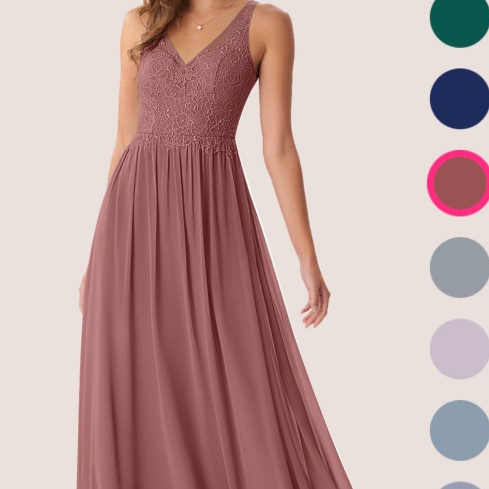 Vintage Mauve Yara Azazie dress, size A10